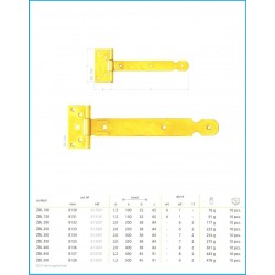 ZBL - záves bránový ľahký